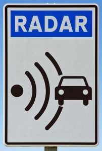 Panneau radar