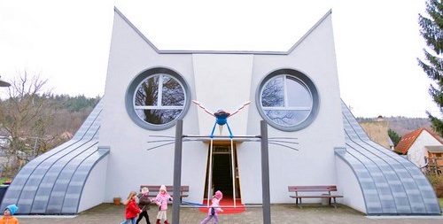 En Allemagne, une maternelle en forme de chat